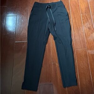 Victoria's Secret Black Joggers with Tie Waist